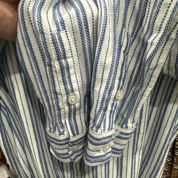 J. Crew Mercantile Midi Stripe Shirt Dress Size: XS - Picture 4 of 8